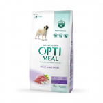 OPTIMEAL&trade; T&auml;iss&ouml;&ouml;t v&auml;ikest t&otilde;ugu t&auml;iskasvanud koertele koos pardiga, 1,5 kg