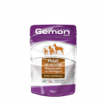 Gemon Wet Dog Pouches m&auml;rgtoit koertele ulukiga, 100 g