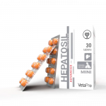 VetaPro Hepatosil Advanced 250 mg toidulisandid koertele ja kassidele maksafunktsiooni toetamiseks, N30