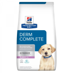 Hill's Prescription Diet Derm Complete Puppy kuivtoit igas suuruses nahahaigustega kutsikatele, 1,5 kg