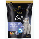 Konservkassitoit - Prospera Plus, steriliseeritud kassikott 1+, l&otilde;he ja herned, 85 g