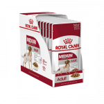 Royal Canin Medium Adult m&auml;rgtoit keskmist t&otilde;ugu koertele, 140g