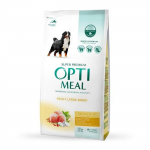 OPTIMEAL&trade; T&auml;iss&ouml;&ouml;t keskmist t&otilde;ugu t&auml;iskasvanud koertele kalkuniga, 1,5 kg