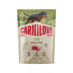 Carnilove True Fresh Duck Adult Small Breed Kuivtoit v&auml;ikestele t&otilde;ugudele koertele, 1,5 kg