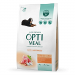 OPTIMEAL&trade; T&auml;iss&ouml;&ouml;t suurt t&otilde;ugu kutsikate jaoks kalkuniga, 4 kg