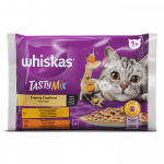 Whiskas Tasty Mix m&auml;rgtoit kassidele, liha ja juurviljade komplekt, 4 x 85 g