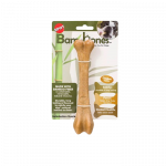 GimDog Bam-Bones singimaitseline bambusluu, 18,4 cm