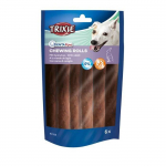 Trixie Denta Fun maiused koertele, n&auml;tsked k&uuml;&uuml;likurullid, 70 g