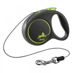 Inertsiaalne koerarihm &ndash; Trixie Flexi Black Desig, n&ouml;&ouml;rrihm, XS, 3 m, (8 kg)