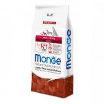 Monge Dry Dog Natural Superpremium Spec. Line Mini Adult kuivtoit v&auml;ikest t&otilde;ugu koertele lambaga, 7,5 kg