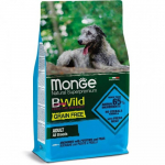 Monge BWILD Best For Breeders 30/20 teraviljavaba kuivtoit koertele an&scaron;oovise, kartuli ja hernestega, 15 kg