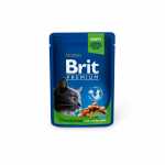 Brit Premium Chicken Slices Sterilised m&auml;rgtoit steriliseeritud kassidele, 100 g