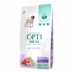 OPTIMEAL&trade; T&auml;iss&ouml;&ouml;t v&auml;ikest t&otilde;ugu t&auml;iskasvanud koertele koos pardiga, 12 kg