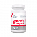 Vetexpert Arthrovet Ha Complex toidulisandid v&auml;ikest t&otilde;ugu koertele ja kassidele, kellel on liigese- ja k&otilde;hrehaigused, 90 tabletti