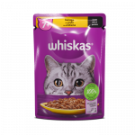Whiskas Senior m&auml;rgtoit vanematele kassidele kanaga, 85 g