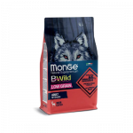 Monge BWILD Best For Breeders teraviljavaba kuivtoit koertele hirvelihaga, 15 kg