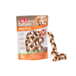8in1 Delights Chewy Braids XS/S maius v&auml;ikest t&otilde;ugu koertele, 75 g