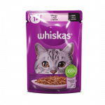 Whiskas m&auml;rgtoit t&auml;iskasvanud kassidele l&otilde;hega, 85 g