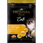 Kassitoit &ndash; Prospera Plus Indoor 1+ l&otilde;he pikakarvalise kassiga, 7 kg