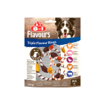 8in1 Flavours M/L kolmekordsed maitser&otilde;ngad koeramaiused, 120 g