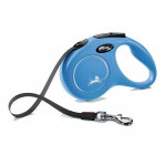 FLEXI New Classic M paelrihm koertele, 5 m, sinine
