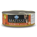 Farmina Matisse Cat Mousse Salmon m&auml;rgtoit kassidele, 85 g