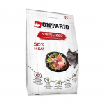 Kuiv kassitoit - Ontario Cat steriliseeritud lambaliha, 2 kg