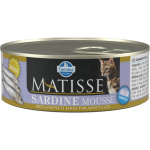 Farmina Matisse Cat Mousse Sardine m&auml;rgtoit kassidele, 85 g