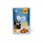 Brit Premium Delicate Fillets in Gravy Tuna m&auml;rgtoit kassidele, 85 g