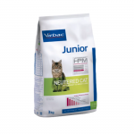 Virbac Veterinary HPM Junior Neutered Cat t&auml;iss&ouml;&ouml;t noortele kastreeritud kassidele, 3 kg