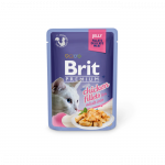 Brit Premium Delicate Fillets in Jelly Chicken m&auml;rgtoit kassidele, 85 g