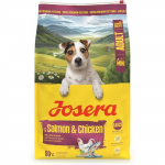 Josera Mini Salmon and Chicken kuivtoit v&auml;ikest t&otilde;ugu koertele, 0,9 kg