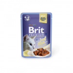 Brit Premium Delicate Fillets in Jelly Beef m&auml;rgtoit kassidele, 85 g