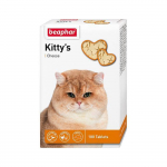 Vitamiiniga toidulisand - Beaphar KITTY'S juust, 180 tabletti.