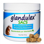 JT Pharma Glandulex Sacs toidulisandid koertele p&auml;rakun&auml;&auml;rmete tervise toetamiseks, 30 tabletti