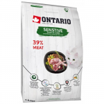 Kuiv kassitoit - Ontario Cat Sensitive Derma, 6,5 kg