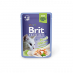 Brit Premium Delicate Fillets in Jelly Trout m&auml;rgtoit kassidele, 85 g