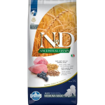Farmina N-D Ancestral Grain Puppy Medium - Maxi Lamb - Blueberry Kuivtoit keskmiste ja suurte t&otilde;ugude kutsikatele, 20 kg