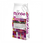 Monge BWILD Best For Breeders teraviljavaba kuivtoit kassidele p&uuml;hvlilihaga, 10 kg