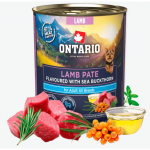 Konservkoeratoit - Ontario t&auml;iskasvanud lambapasteet astelpajuga, 800 g