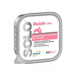 DRN Solo Maiale monoproteiini m&auml;rgtoit koertele ja kassidele koos sealiha, 300 g