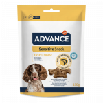 Advance Sensitive Snack maiuspalad tundliku naha ja tundliku seedetraktiga koertele, 150 g