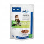 Virbac Veterinary HPM Neutered Cat dieetkonservid steriliseeritud kassidele l&otilde;hega, 85 g