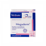 Virbac Megaderm toidulisand koertele ja kassidele kehakaaluga kuni 10 kg nahaprobleemide korral, 28 x 4 ml