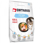 Kuiv kassipoegade toit - Ontario Cat Kitten l&otilde;he, 400 g