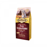 Carnilove Fresh Chicken-Rabbit Gourmand Adult teraviljavaba, kuivtoit kassidele, 2 kg