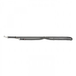 Trixie Premium reguleeritav plii, kahekihiline, XS-S 2m/15mm, grafiit