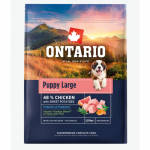 Kutsikatoit &ndash; Ontario Puppy ja Junior Large, kana ja bataat, 2,25 kg