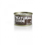 Natural Code Senior 01 M&auml;rgtoit eakatele kassidele kanahelvestega, 85 g