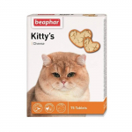 Vitamiiniga toidulisand - Beaphar KITTY'S juust, 75 tabletti.